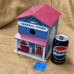 'General Store' Birdhouse (Indoor Decor)