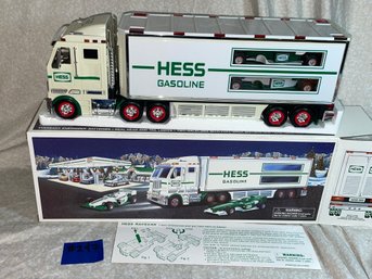 2003 Hess Toy Truck And Racers - Mint Condition