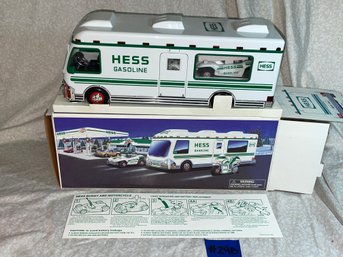 1998 Hess Toy Recreation Van With Dune Buggy And Motorcycle - Mint Condition
