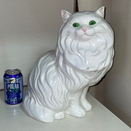 Ceramic Cat 'Life Size' Vintage