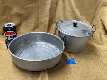 Vintage Kitchen Aluminum Cookware Lot