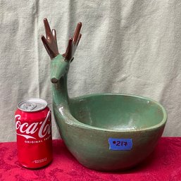 Deer Shape Ceramic Planter Bowl