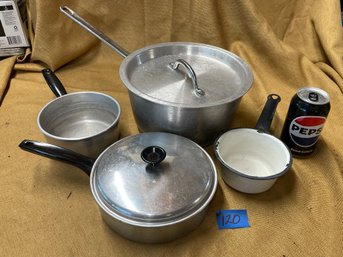 Lot Of Cookware - Vintage Pots