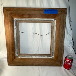 Wood Frame - Stripped Paint, Rustic Look