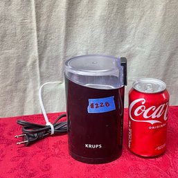 Krups Fast Touch Electric Coffee And Spice Grinder