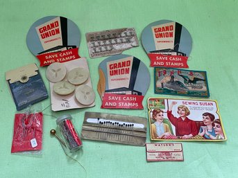 Lot Of Needlebooks & Other Vintage Sewing Stuff