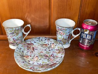 Bird Chintz China Set - Mayfair Collection By Jay