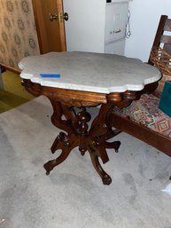 Beautiful Antique Marble Top Table