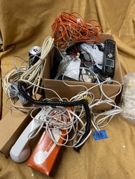 Telephones & Wires Lot