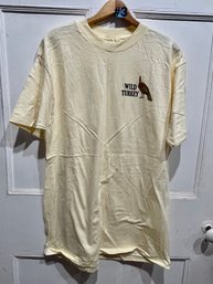 Wild Turkey Whiskey Advertising T-Shirt, Size XL