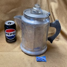 Paramount Aluminum Coffee Pot/Percolator VINTAGE