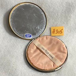 STERLING SILVER Rex Fifth Avenue Makeup Compact - Vintage