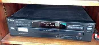 SONY Compact Disc Player - 5 Disc Changer With Remote Control CDP-C345
