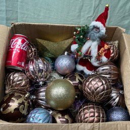 Glitter & Sparkle Christmas Decorations Boxed Lot