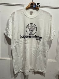 Jaegermeister Liqueur Vintage Promo T-Shirt, Size Large 'The Hawk' Single Stitch