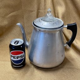 Universal Aluminum Coffee Pot/Percolator VINTAGE New Britain, Connecticut