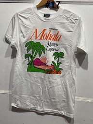 MOHALA Mango Liqueur Vintage Single Stitch T-Shirt, Size Medium 'Sneakers'