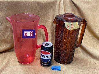 Plastic Pitchers Lot (11 Total)