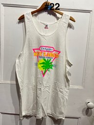 DeKuyper KEY LARGO Tropical Schnapps Vintage Tank Top, XL Promo Shirt