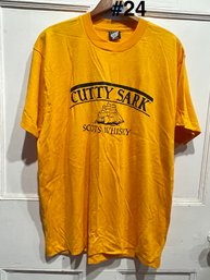 CUTTY SARK Scots Whisky 'Screen Stars Best' XL Vintage T-Shirt