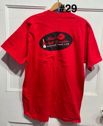 'Seduce Your Lips' Alize Red Passion Liquor Promo T-Shirt, Size Large