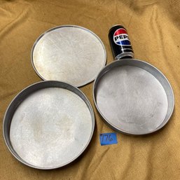 Vintage Aluminum Pizza Pans