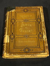 'Life Of Jesus The Christ' By Henry Ward Beecher 1871 Antique Illustrated