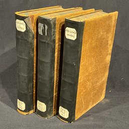 1854 The Works Of Joseph Addison (Complete 3 Volume Set) Antique Books