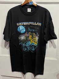 1988 Caterpillar Bulldozer On The Moon Vintage T-Shirt, XL Vintage Holoubek