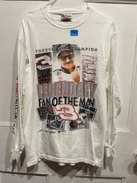 Dale Earnhardt LEGENDARY Long Sleeve T-Shirt, Medium NASCAR