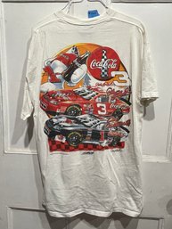 1998 Coca Cola NASCAR T-Shirt, Large TWIN RING MOTEGI, JAPAN Dale Earnhardt