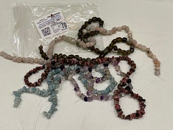 5 Strands Mixed Gemstone Beads For Jewelry Making