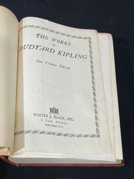 THE WORKS RUDYARD KIPLING One Volume Edition - Vintage Book