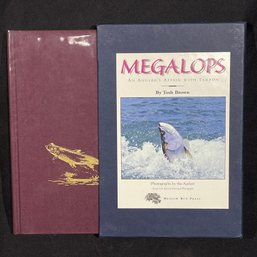 'MEGALOPS An Angler's Affair With Tarpon' By Tosh Brown SIGNED Fishing Book