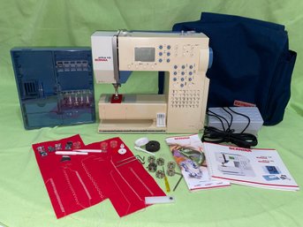 Bernina Activa 145 Computerized Sewing Machine TESTED Working With Accessories