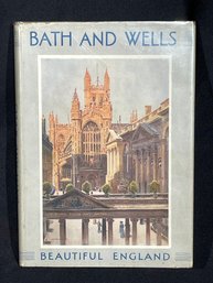 Bath And Wells (England) Vintage Travel Book