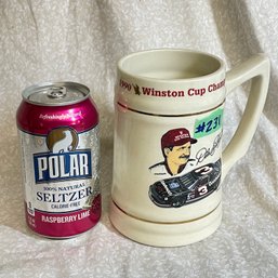 Dale Earnhardt 1990 Winston Cup Champion Mug NASCAR Hunter Manufacturing