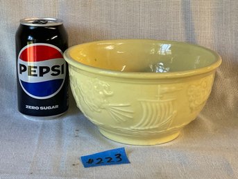 Robinson Ransbottom 'Zephyrus' 'North Wind' Yellow Art Pottery Bowl