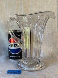 Large Heavy Glass Pitcher - Vintage EAPG