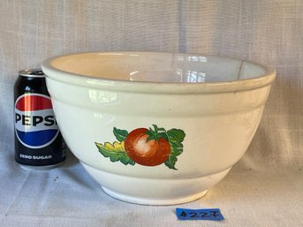 1930s Mixing Bowl 'pantry Bak-in Ware By Crooksville'