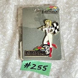 Daytona International Speedway 'Pit Girl' Pin NASCAR Collectible