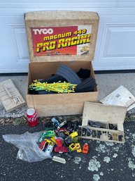 Tyco Magnum 440 Pro Racing Slot Car Set...Mixed Lot & Red Baron Hot Wheels Redline
