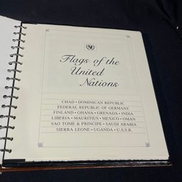 'Flags Of The United Nations' UNICEF Proof Edition Stamp Album