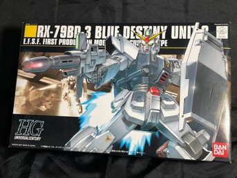 2007 Bandai RX-79BD-3 BLUE DESTINY UNIT 3 Model Kit