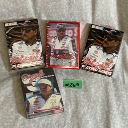 4 Decks Of Dale Earnhardt NASCAR Playing Cards ALL UNOPENED