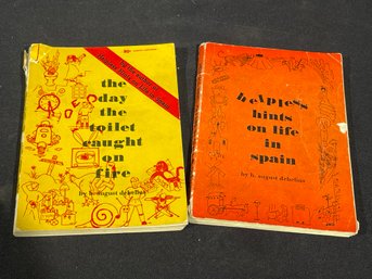 2 Vintage Books By H. August Debelius