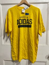 'Property Of Adidas' T-Shirt (Large) New With Tags NOS