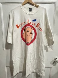 Betty Lou's Situ PIG T-Shirt 'Just Big Sportswear' Size 3x