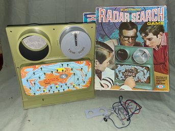 1969 Electronic Radar Search Game - Vintage Toy