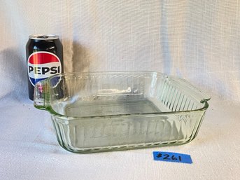 Martha Stewart Everyday Green Glass Baking Dish MSE